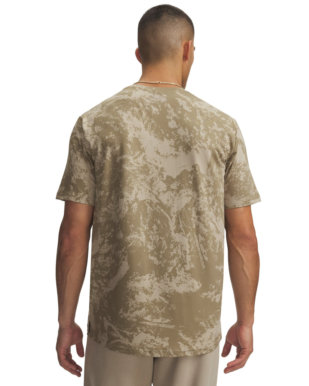 UA Vanish Energy Printed Men's Short Sleeve - Brown