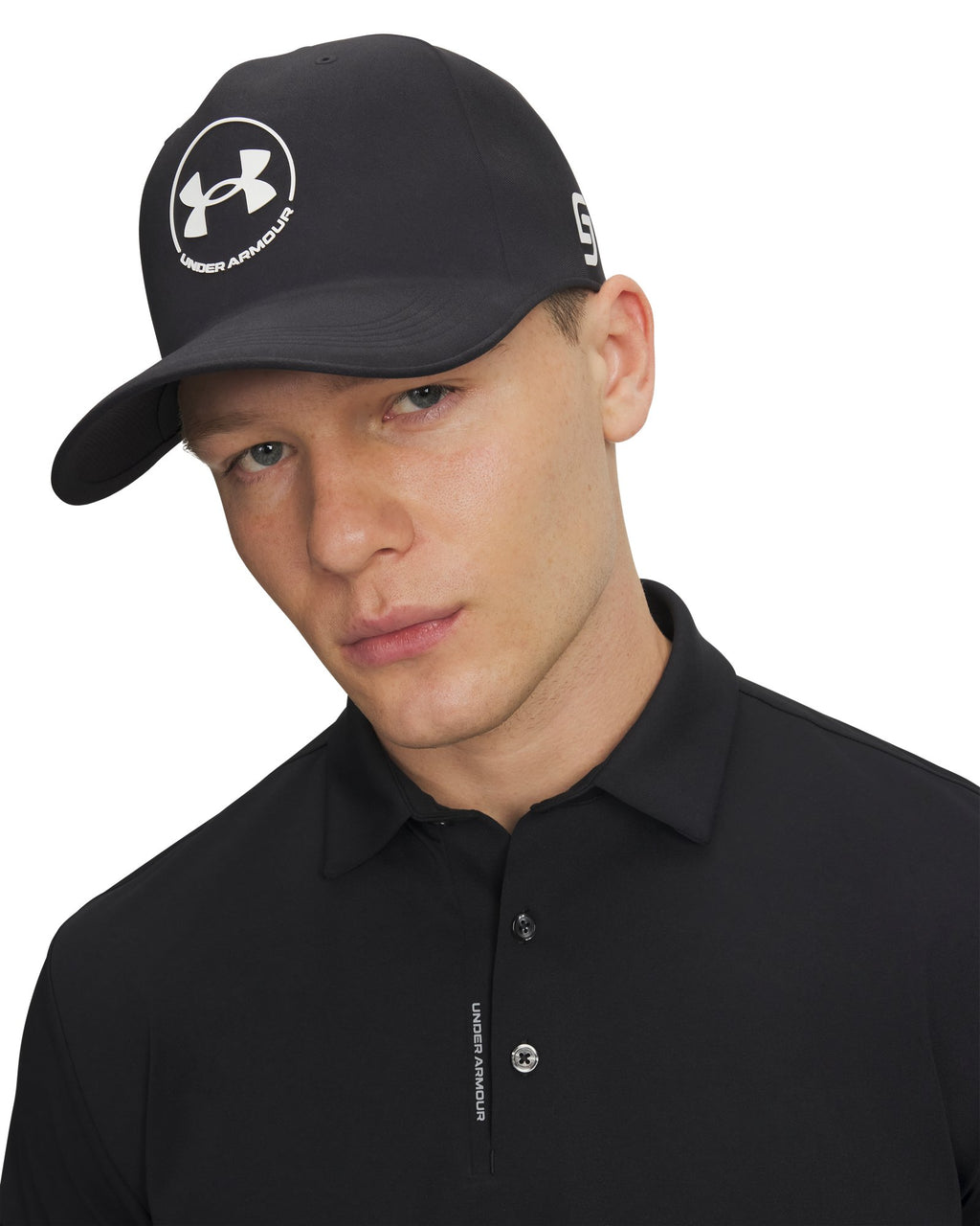 UA StealthForm High Spieth Unisex Adjustable Cap - Black