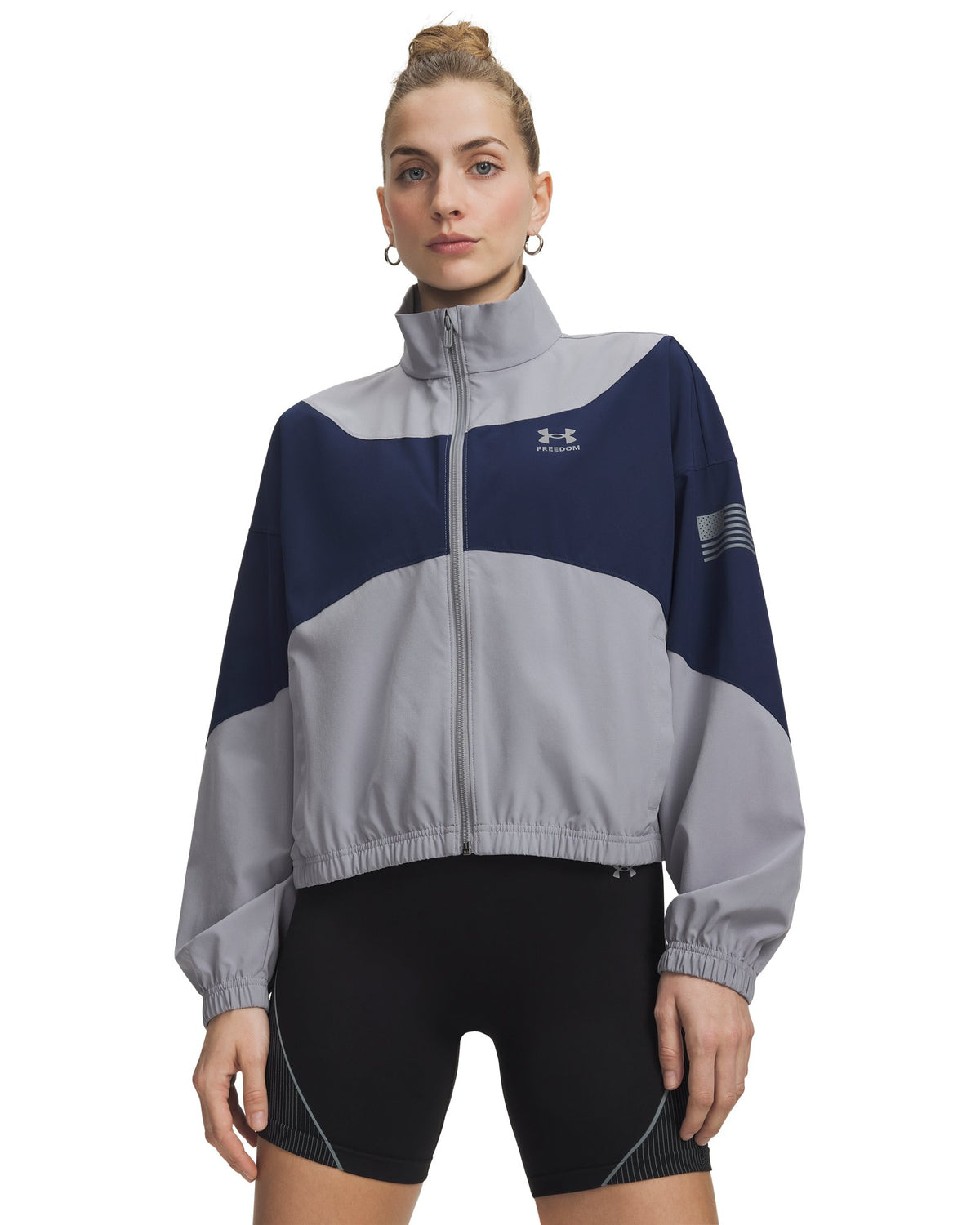 UA Freedom Rival Woven Women's Jacket - Gray