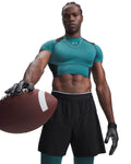HeatGear® Elite Men's Compression Crop Short Sleeve - Green