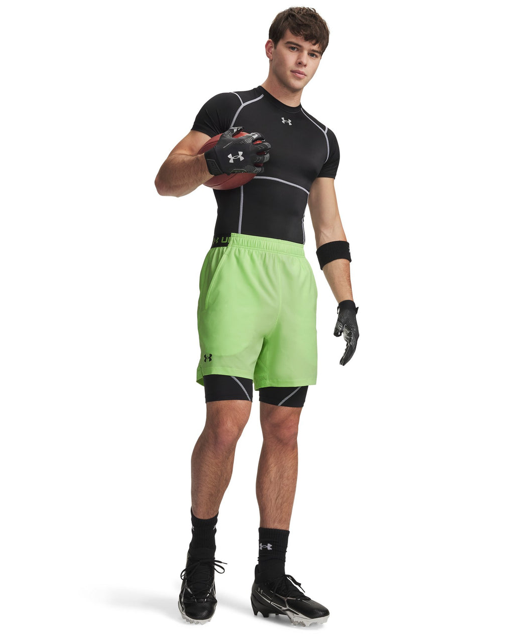 HeatGear® Elite Men's Long Shorts - Black