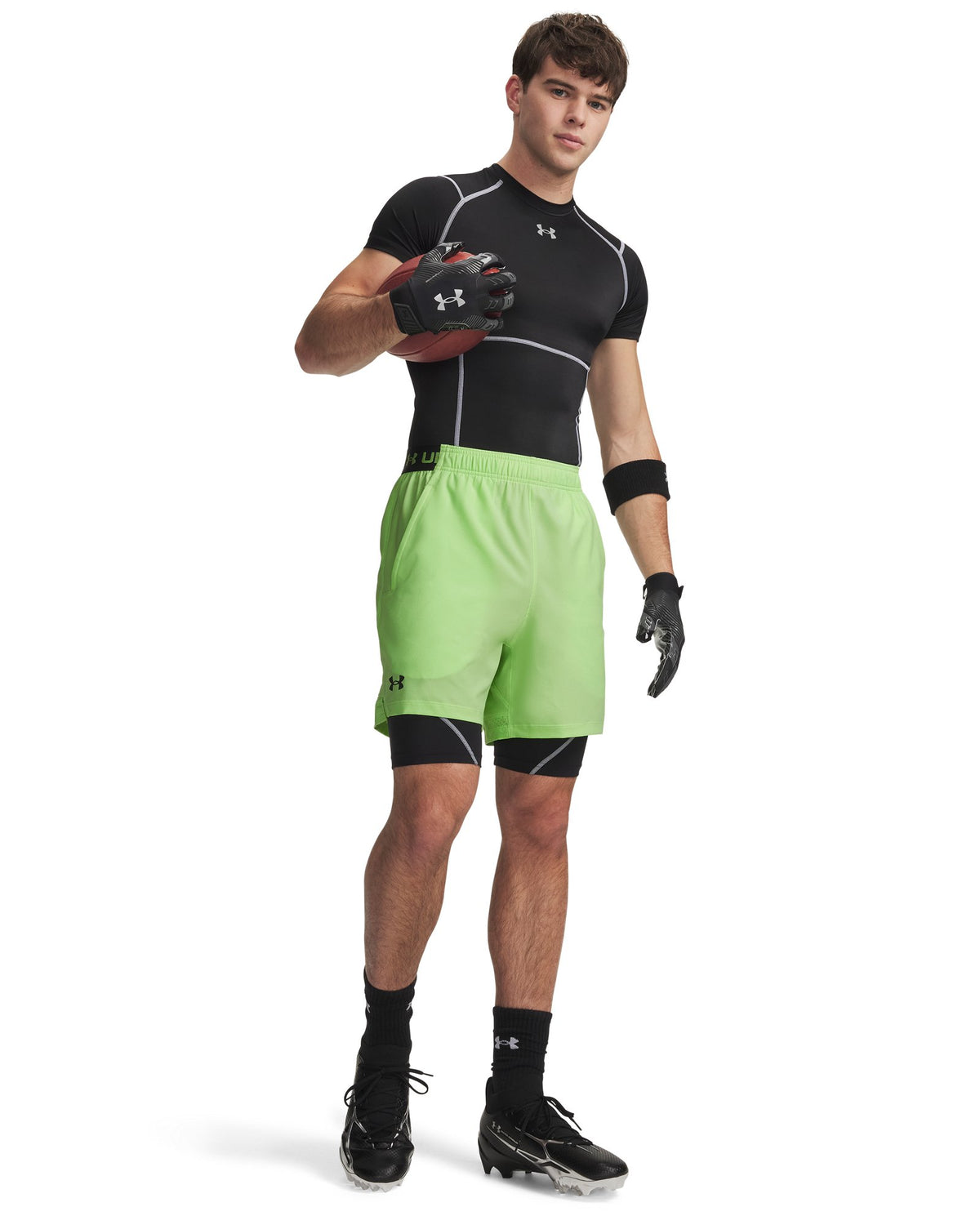 HeatGear® Elite Men's Long Shorts - Black