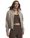 UA Knit Women's Track Jacket - Brown