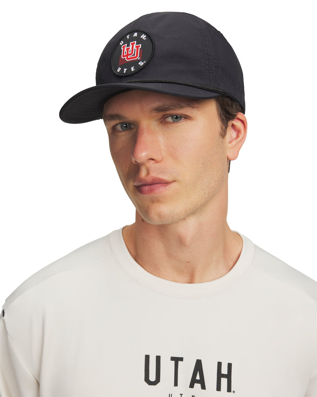UA Nylon Collegiate Unisex Snapback Hat - Black
