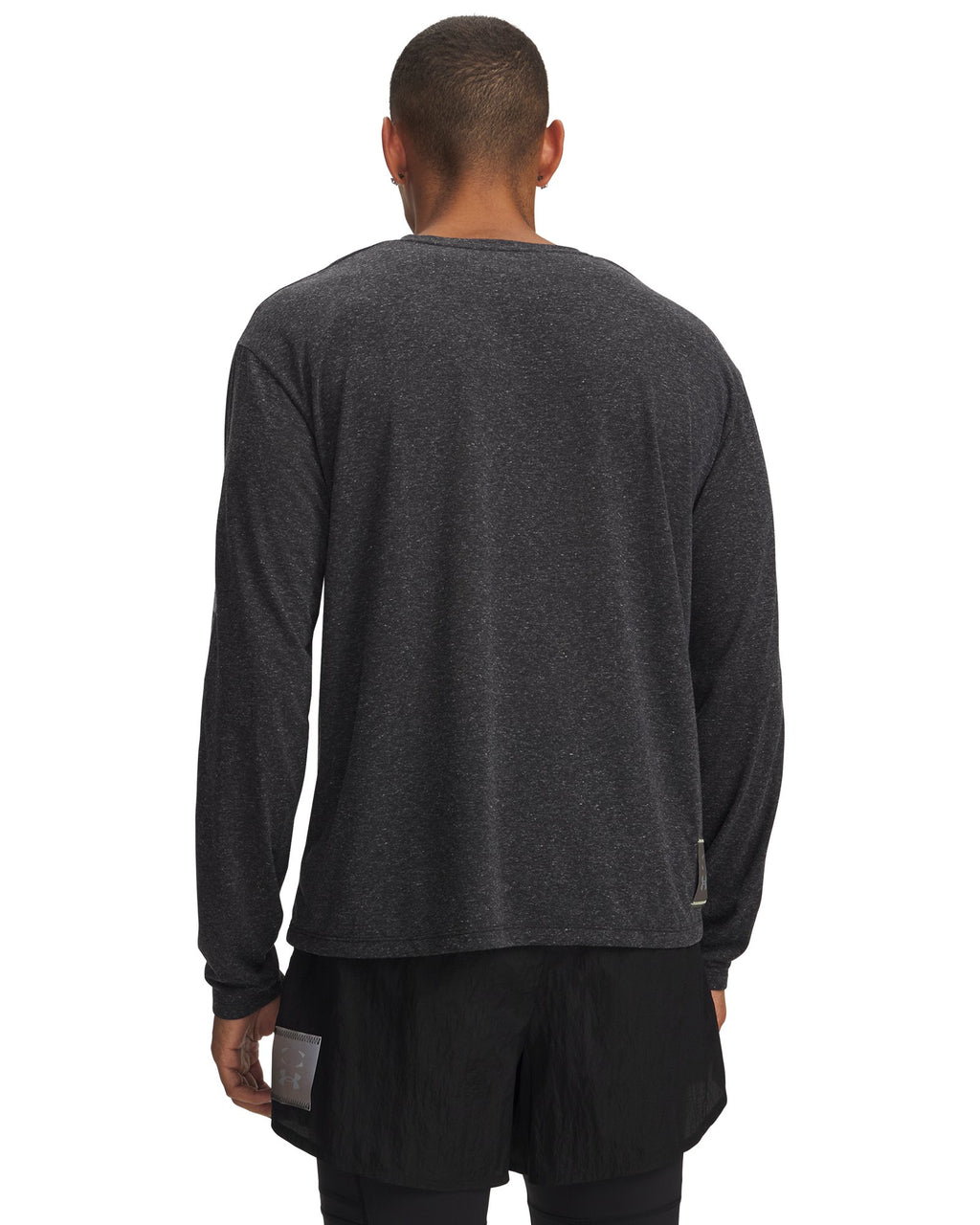 UA HB Run Aeris Men's Long Sleeve - Black