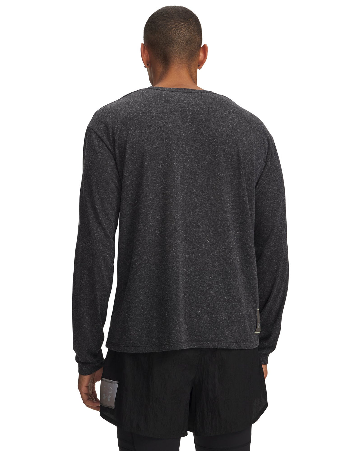 UA HB Run Aeris Men's Long Sleeve - Black