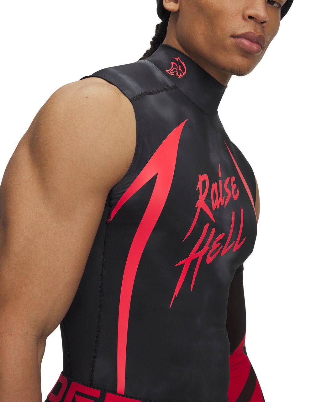 UA x Dodge HeatGear® Men's Sleeveless - Black