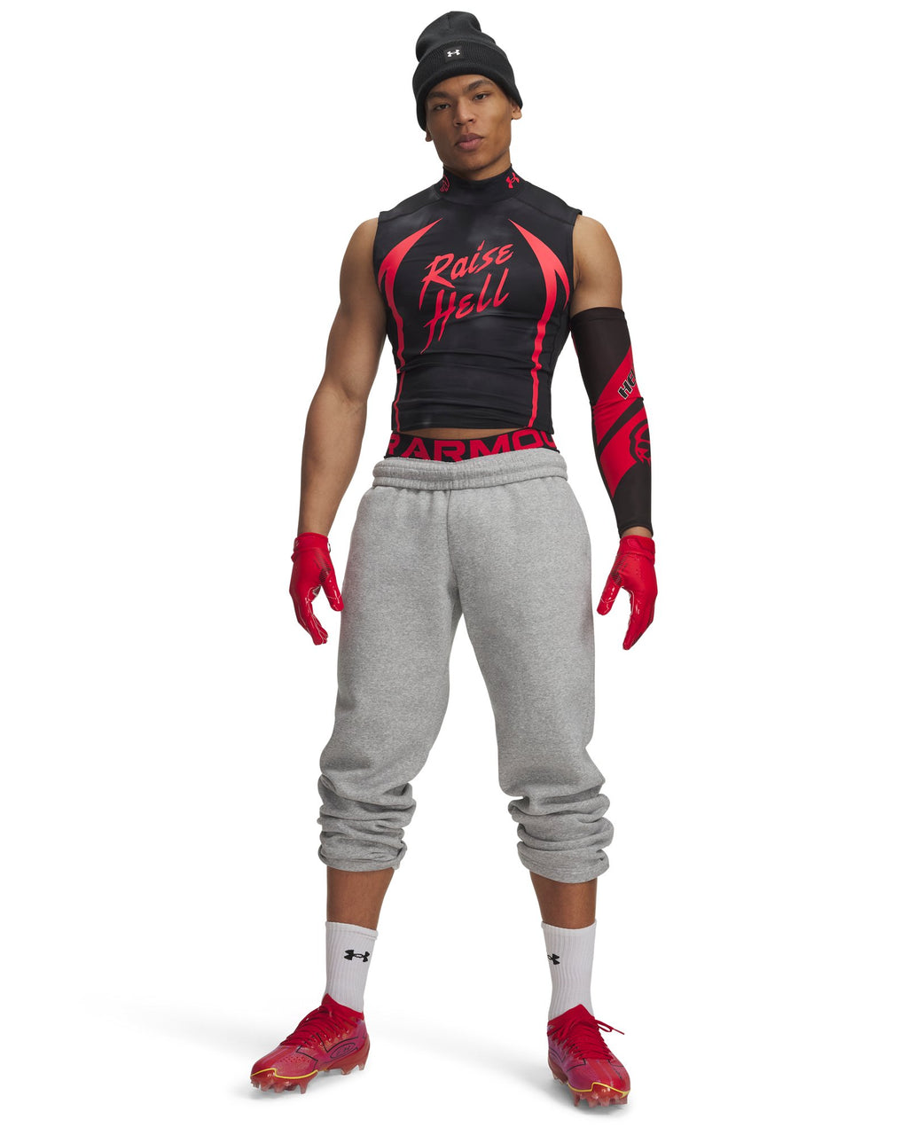 UA x Dodge HeatGear® Men's Sleeveless - Black