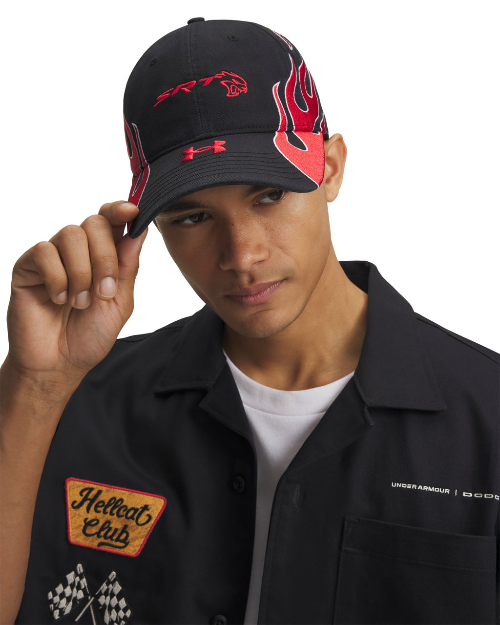 UA x Dodge Unisex Adjustable Hat - Black