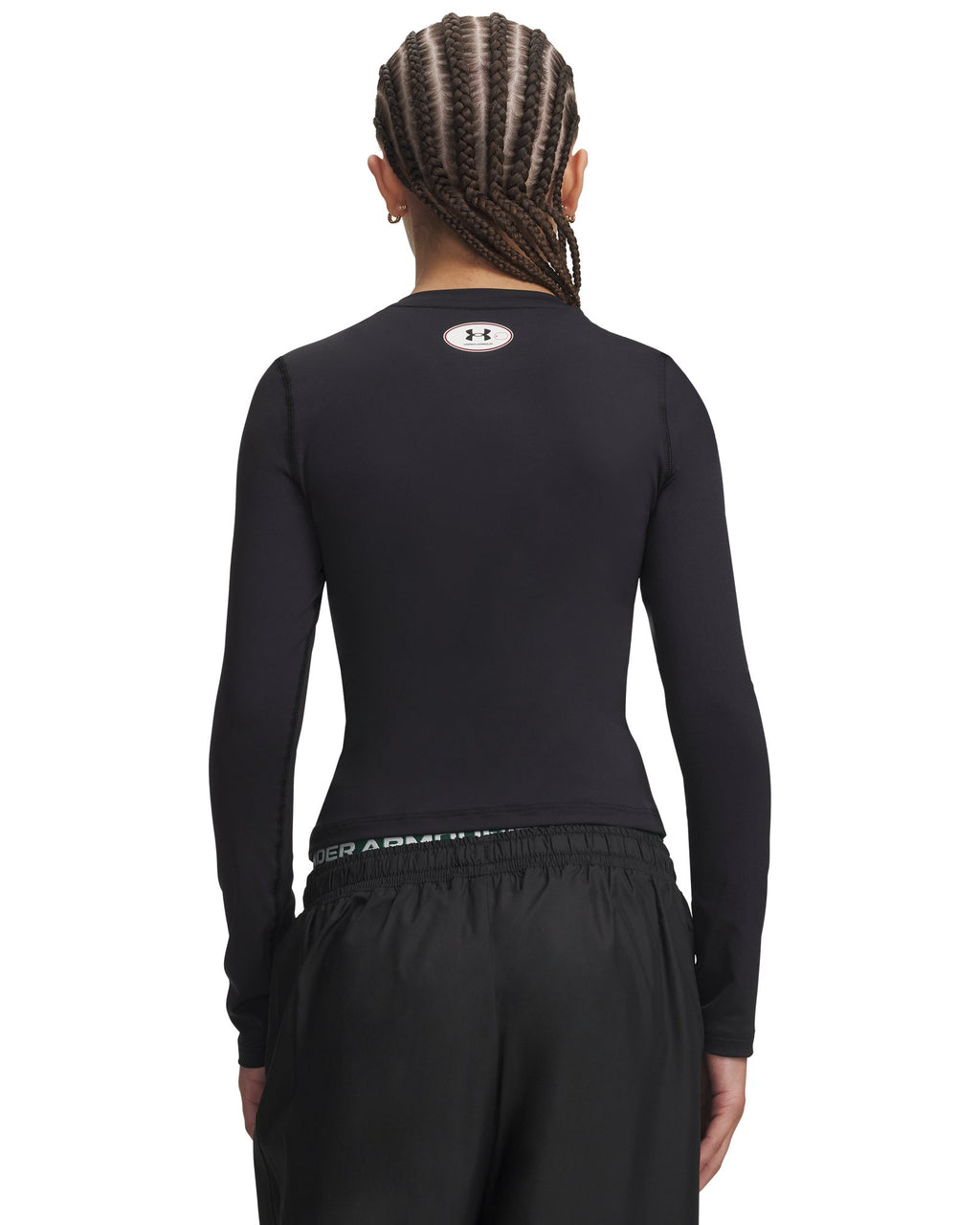 HeatGear® Girls' Long Sleeve - Black