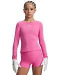 HeatGear® Girls' Long Sleeve - Pink