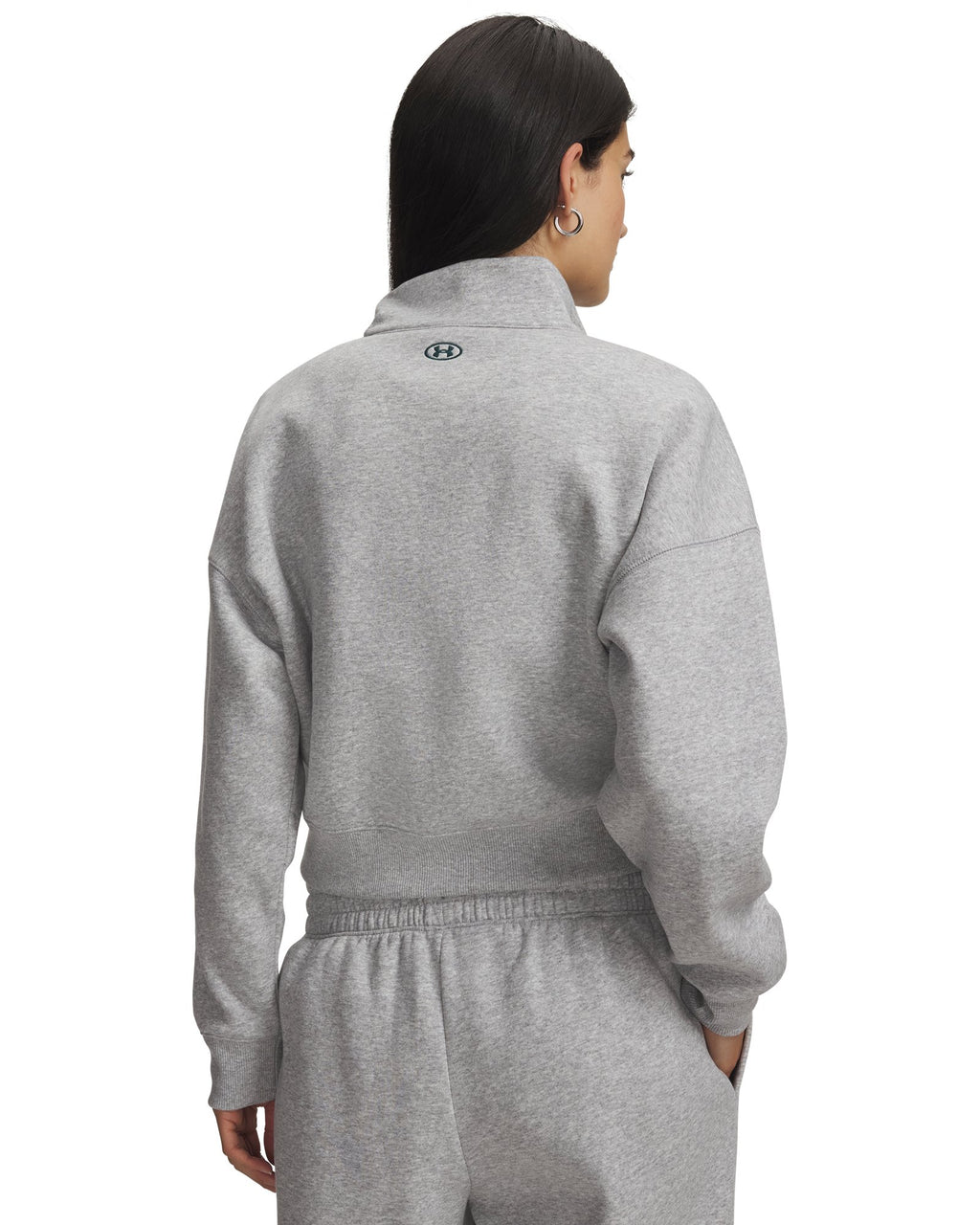 UA Rival Fleece Varsity Women's ½ Zip - Gray