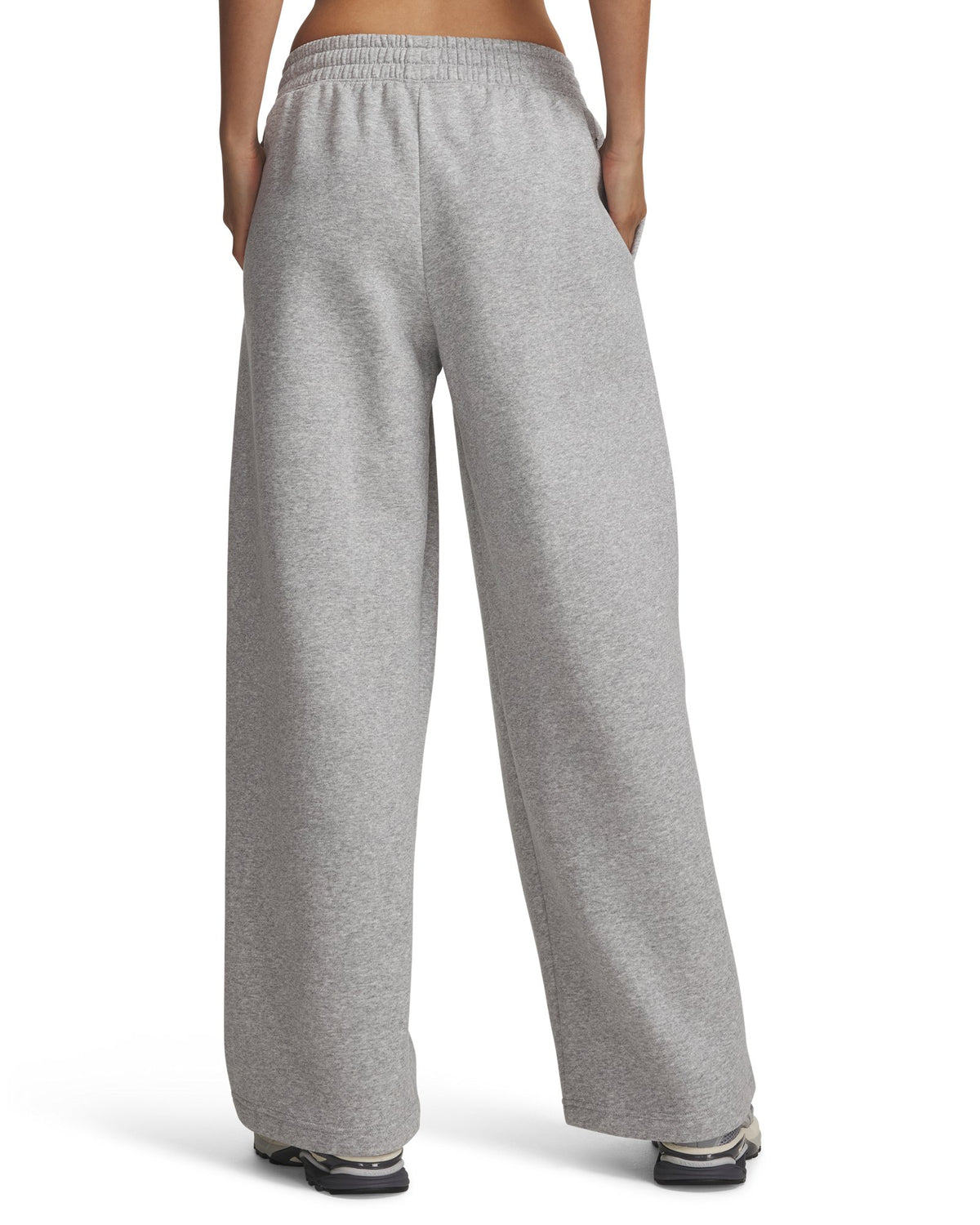UA Rival Fleece Pleated Varsity Women's Pants - Gray