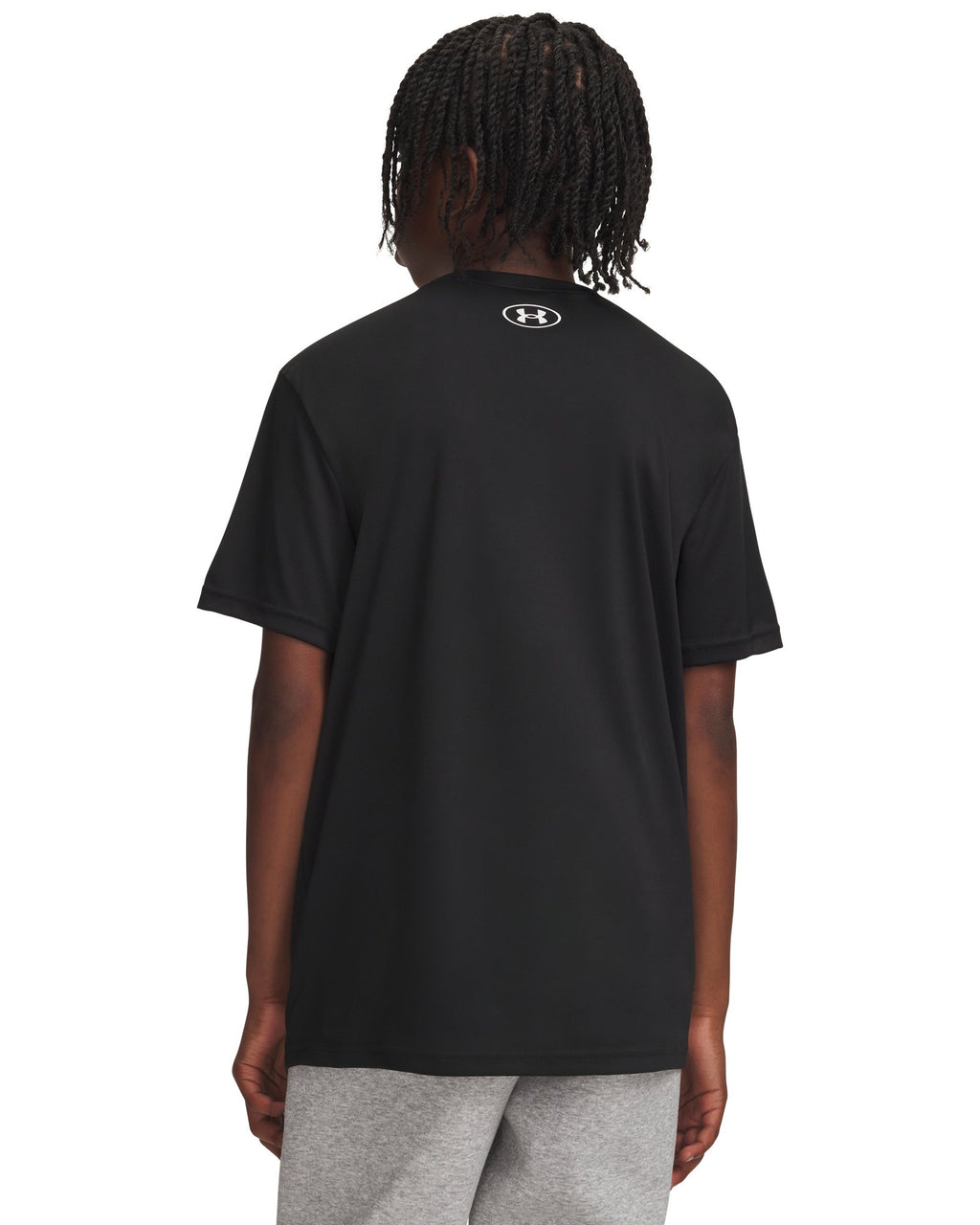 UA Tech™ Graphic Patches Boys' Short Sleeve - Black
