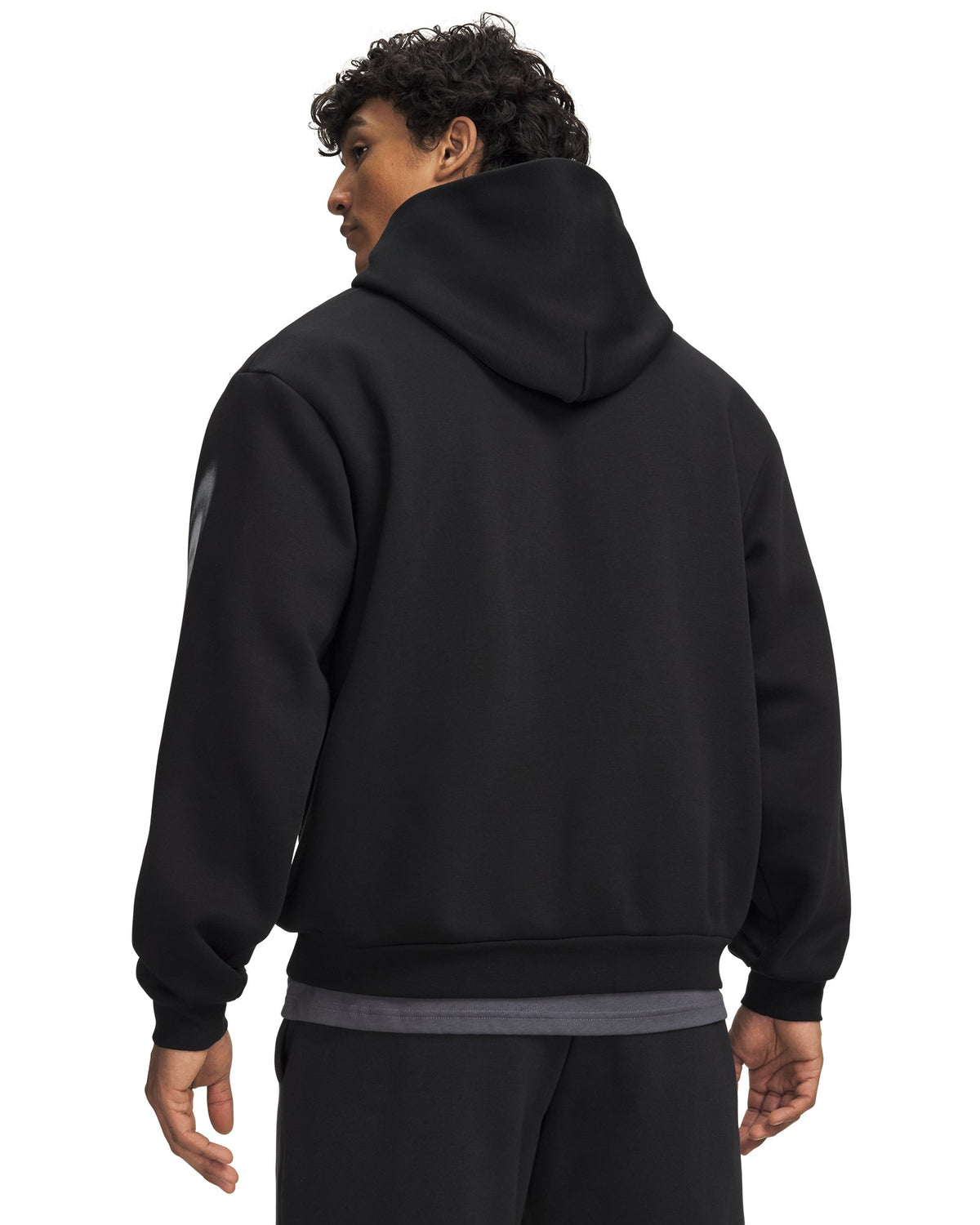 UA Icon Fleece Graphic Men's Hoodie - Black