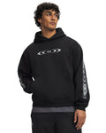 UA Icon Fleece Graphic Men's Hoodie - Black