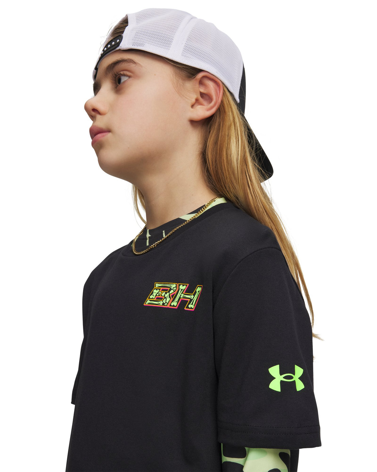 UA Baseball 'Mad House' Boys' Short Sleeve - Black