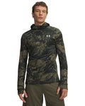 ColdGear® Printed Men's Balaclava Hoodie - Green