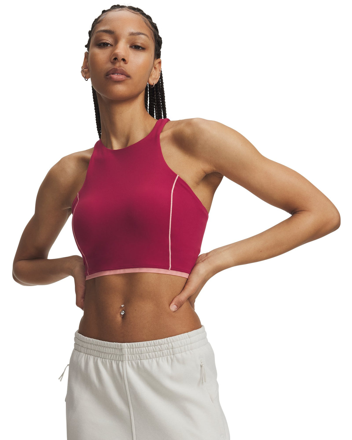 UA Meridian Mesh Women's Tank - Red