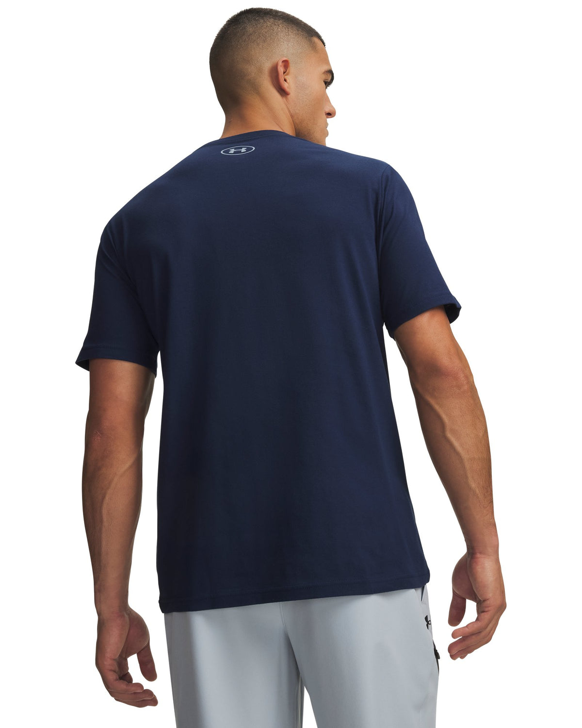 UA Center Logo Men's Short Sleeve - Blue
