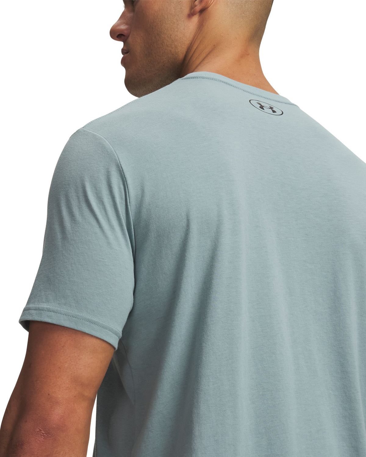 UA Center Logo Men's Short Sleeve - Blue