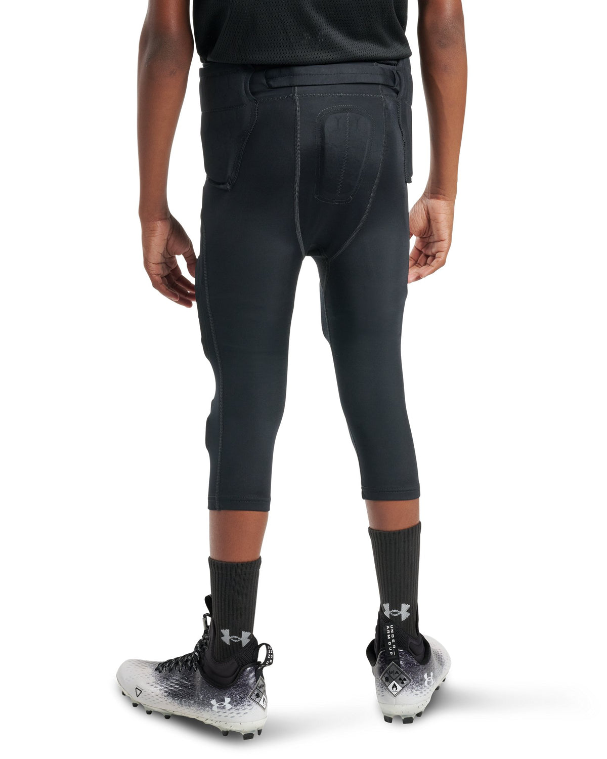 UA Game Day Armour Integrated Kids' Football Pants - Black