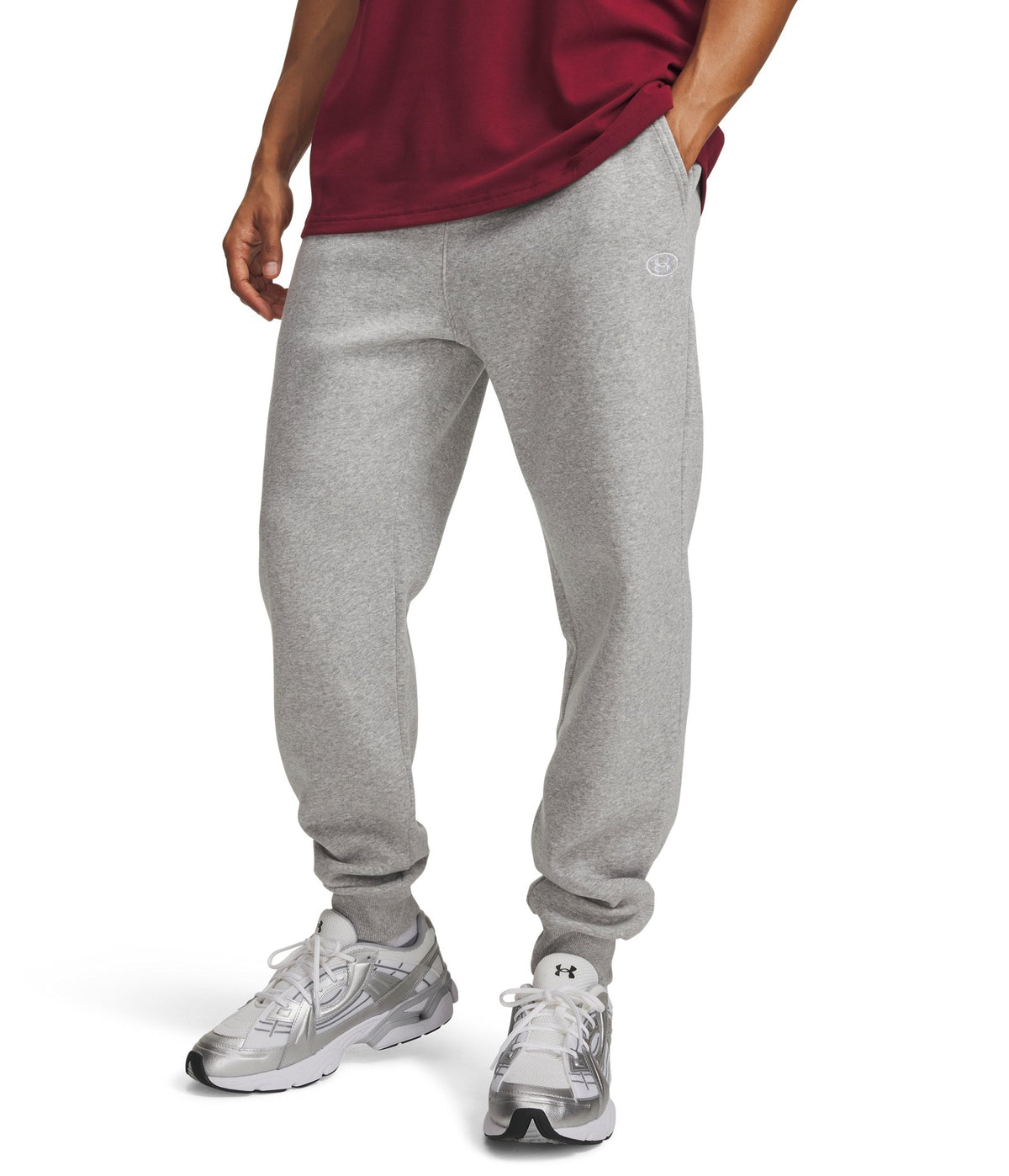 UA Rival Fleece Men's Joggers - Gray