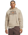 UA Rival Fleece Camo Fill Men's Hoodie - Brown