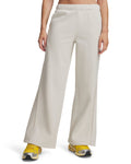 UA Icon Sama Fleece Women's Wide Leg Pants - White