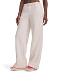 UA Icon Sama Fleece Women's Wide Leg Pants - Pink
