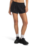 UA HB Run Printed Women's Shorts - Black
