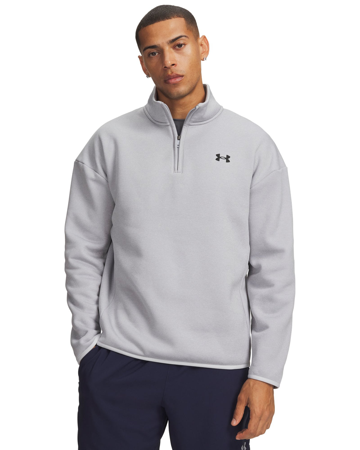 Armour Fleece® Twist Men's ¼ Zip - Gray