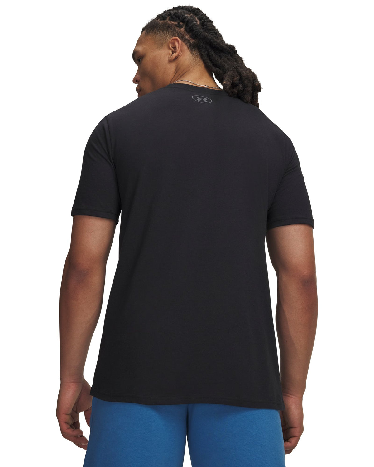UA Box Wordmark Label Men's Short Sleeve - Black
