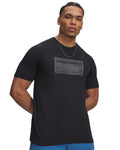 UA Box Wordmark Label Men's Short Sleeve - Black
