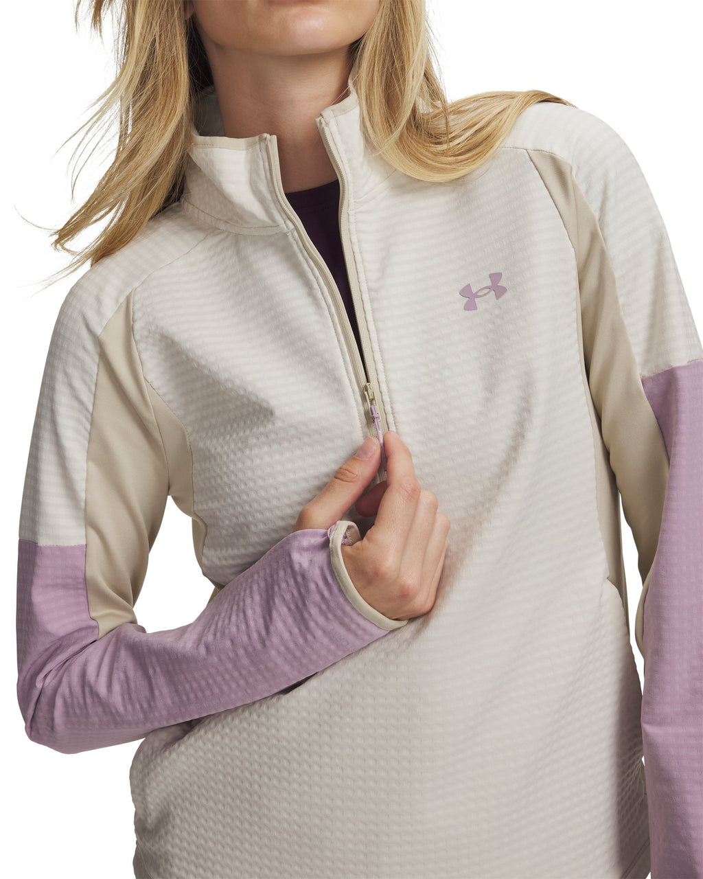 UA Explor Offgrid Women's ½ Zip - Brown