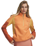UA Explor Offgrid Women's ½ Zip - Orange