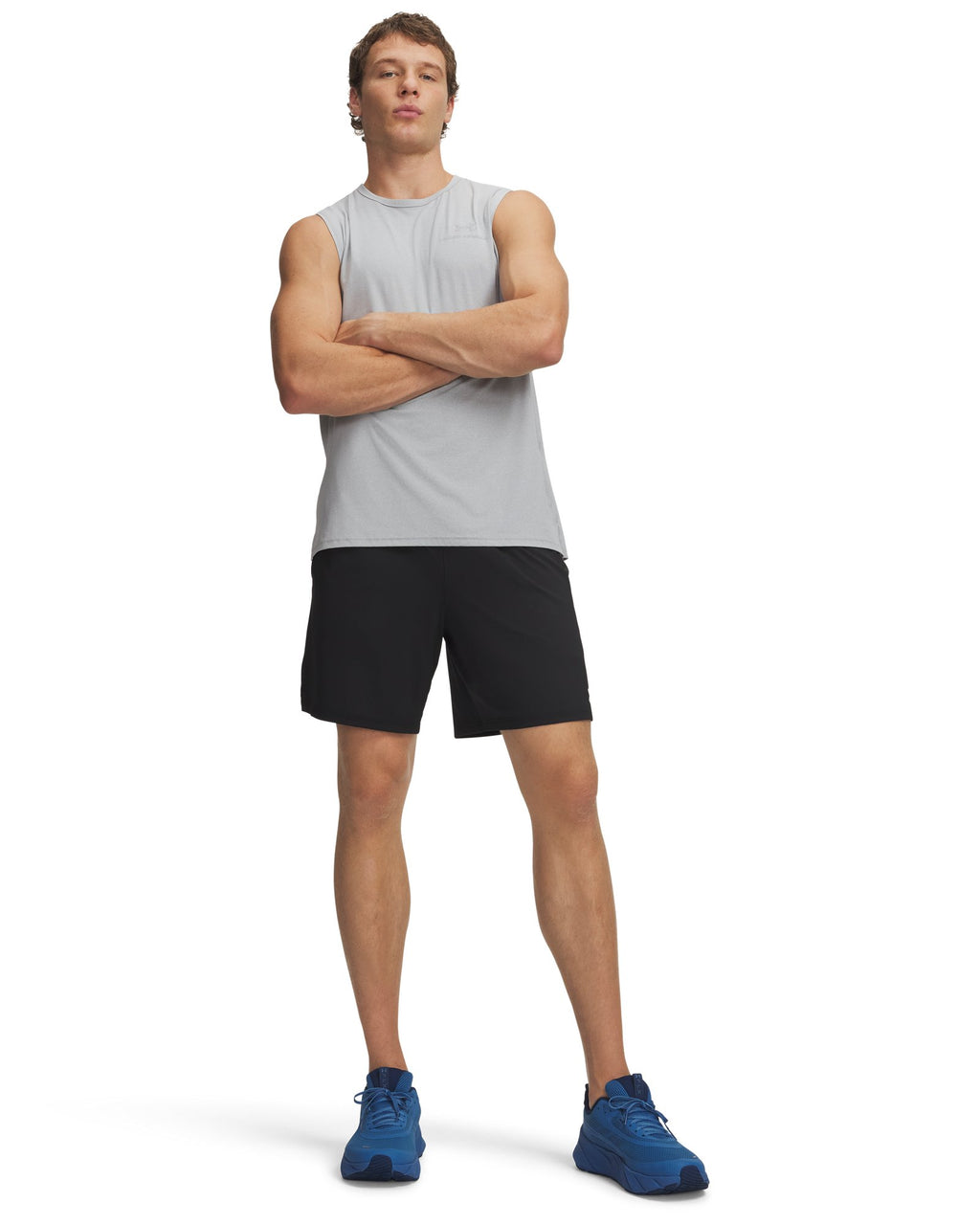 UA Vanish Knit Men's 8" Shorts - Black