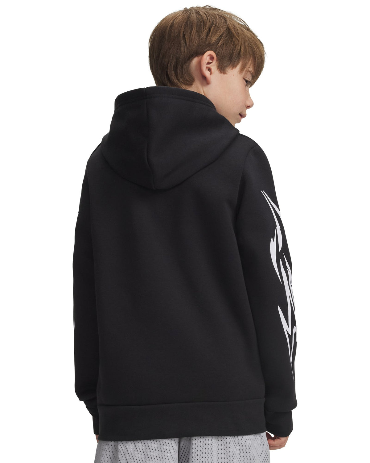 UA D. Fox x Sharpie Boys' Hoodie - Black