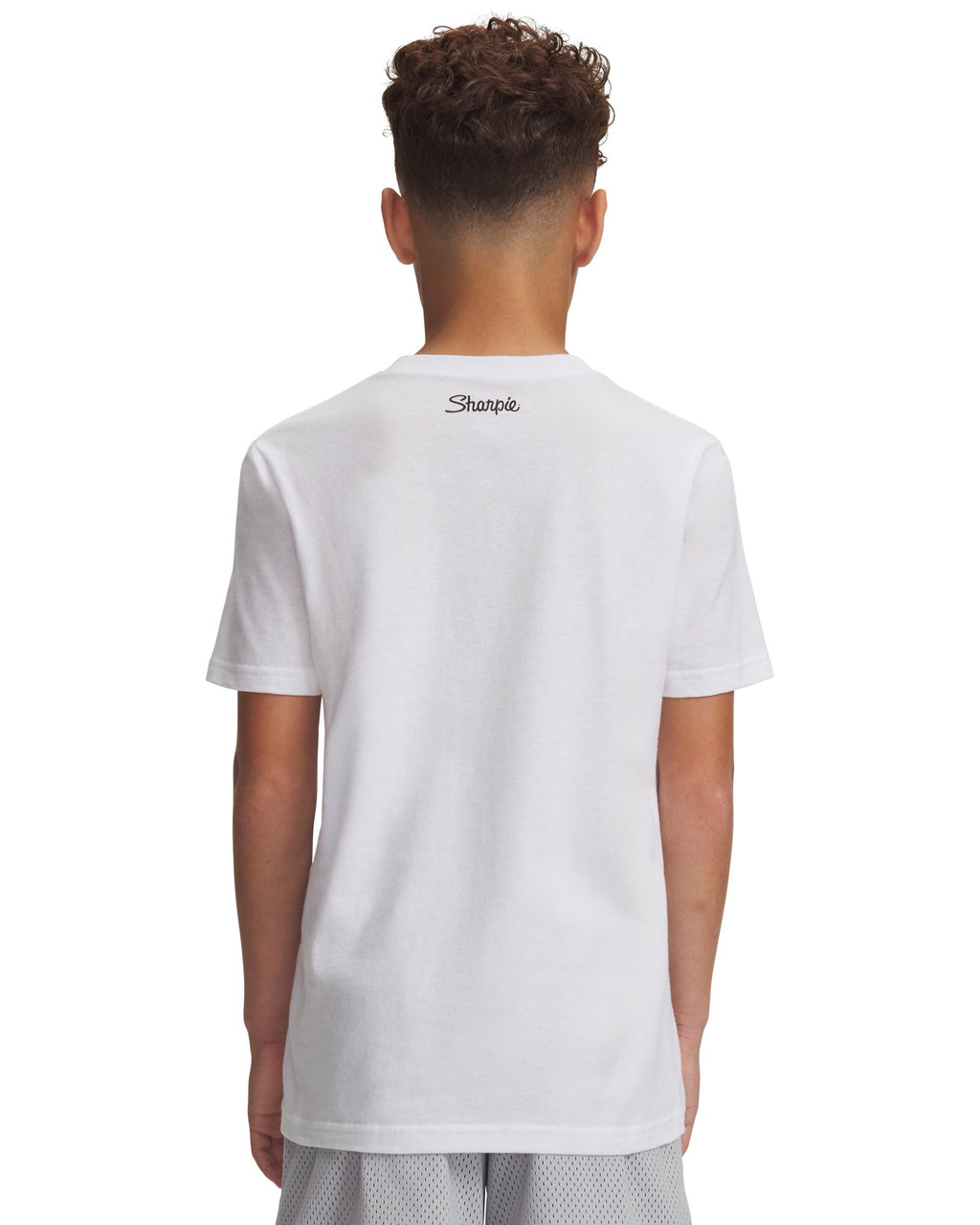 UA D. Fox x Sharpie Boys' Short Sleeve - White