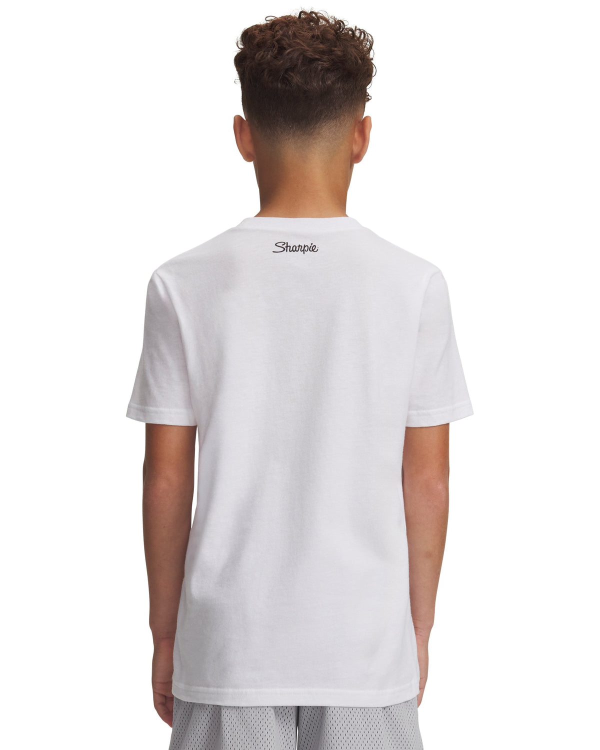 UA D. Fox x Sharpie Boys' Short Sleeve - White