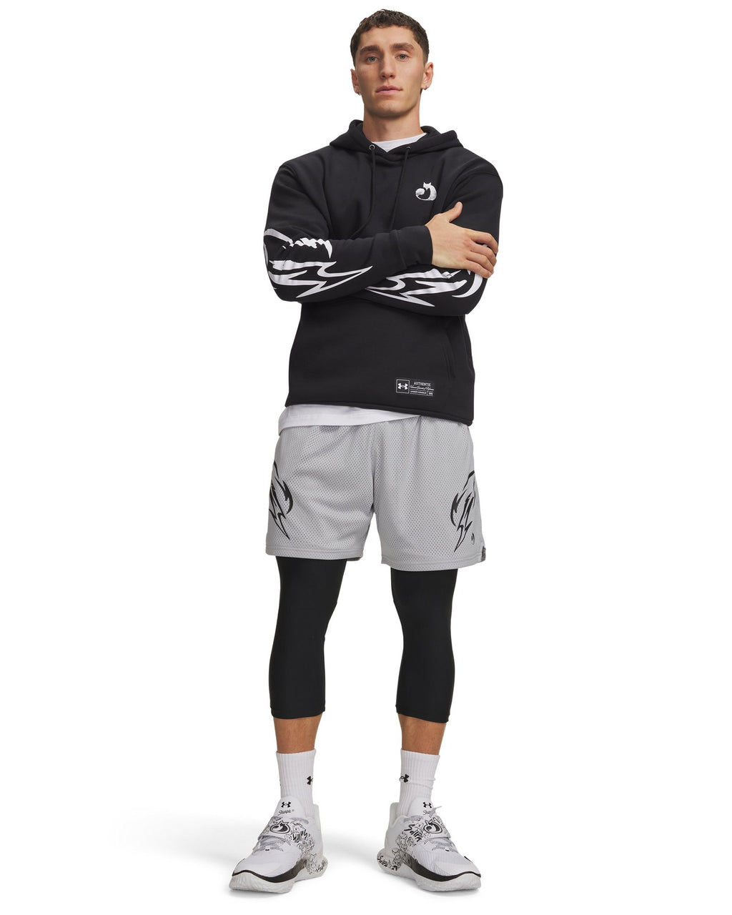 UA D. Fox x Sharpie Men's Shorts - Gray