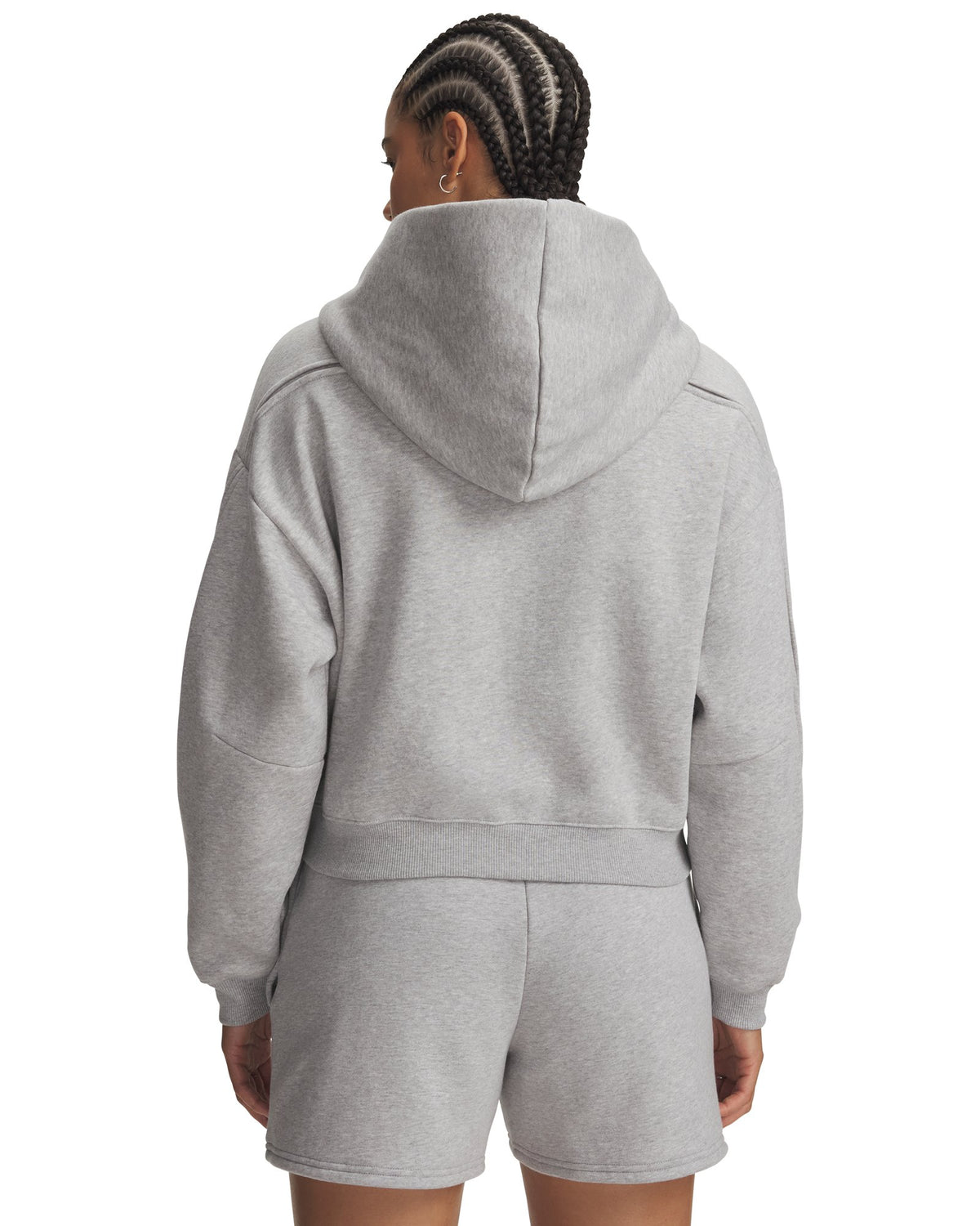 UA Icon Sama Fleece Women's Full Zip - Black