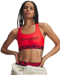 UA x Dodge HeatGear® Women's Sports Bra - Red