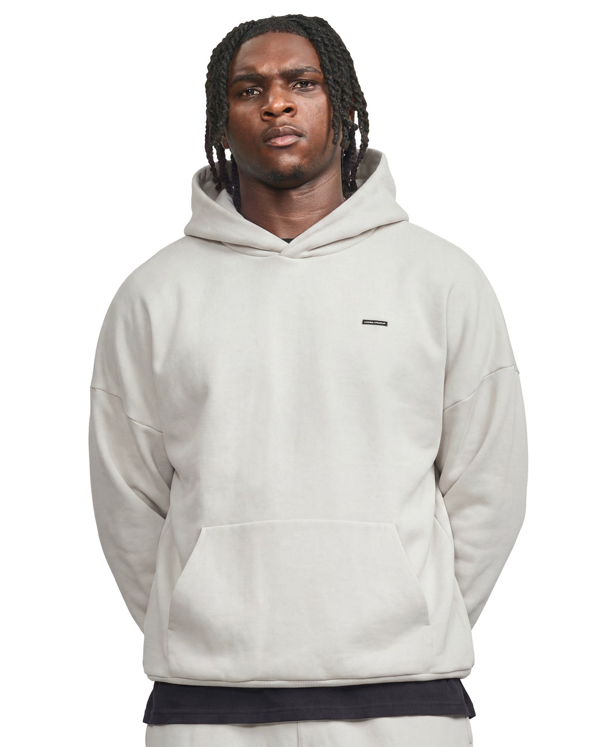 UA Icon Vintage Fleece Men's Hoodie - White