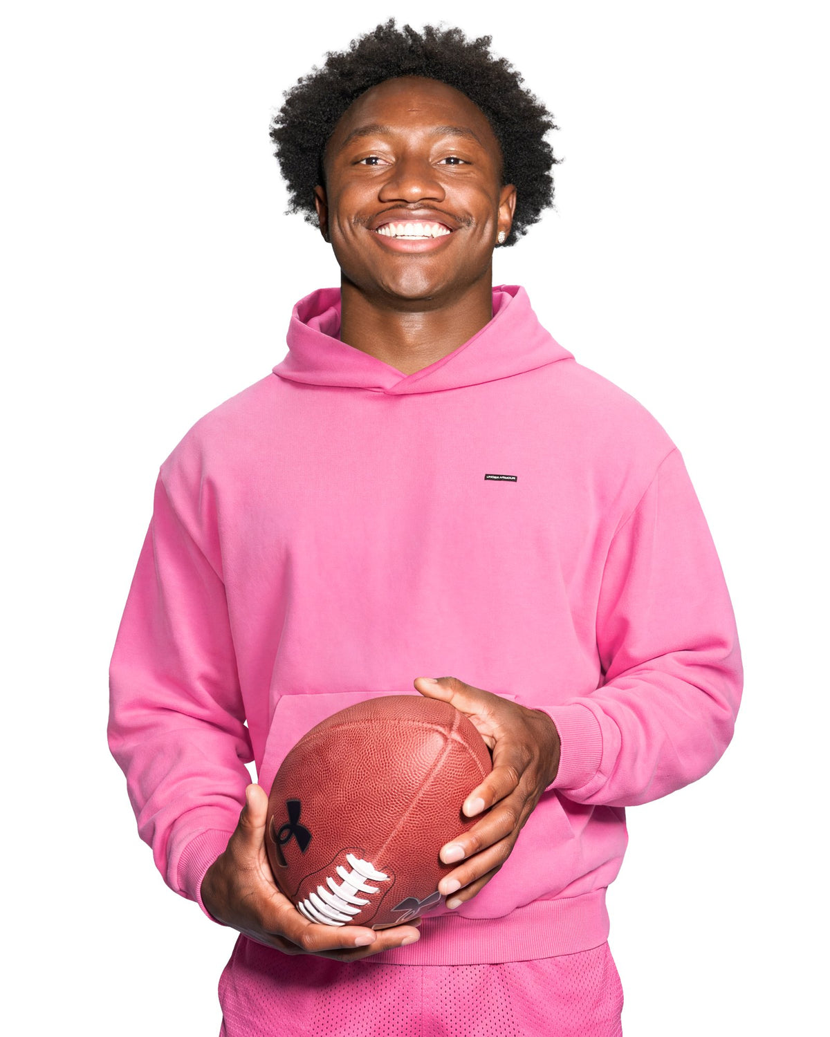 UA Icon Vintage Fleece Men's Hoodie - Pink