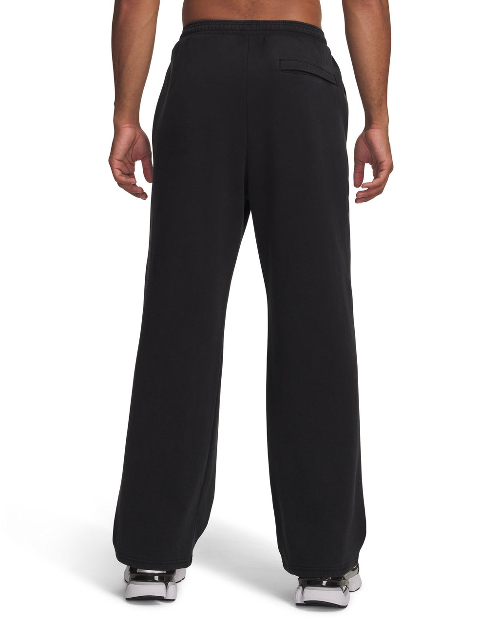 UA Icon Fleece Wash Men's Pants - Black