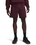 UA Icon Fleece Wash Men's Shorts - Red