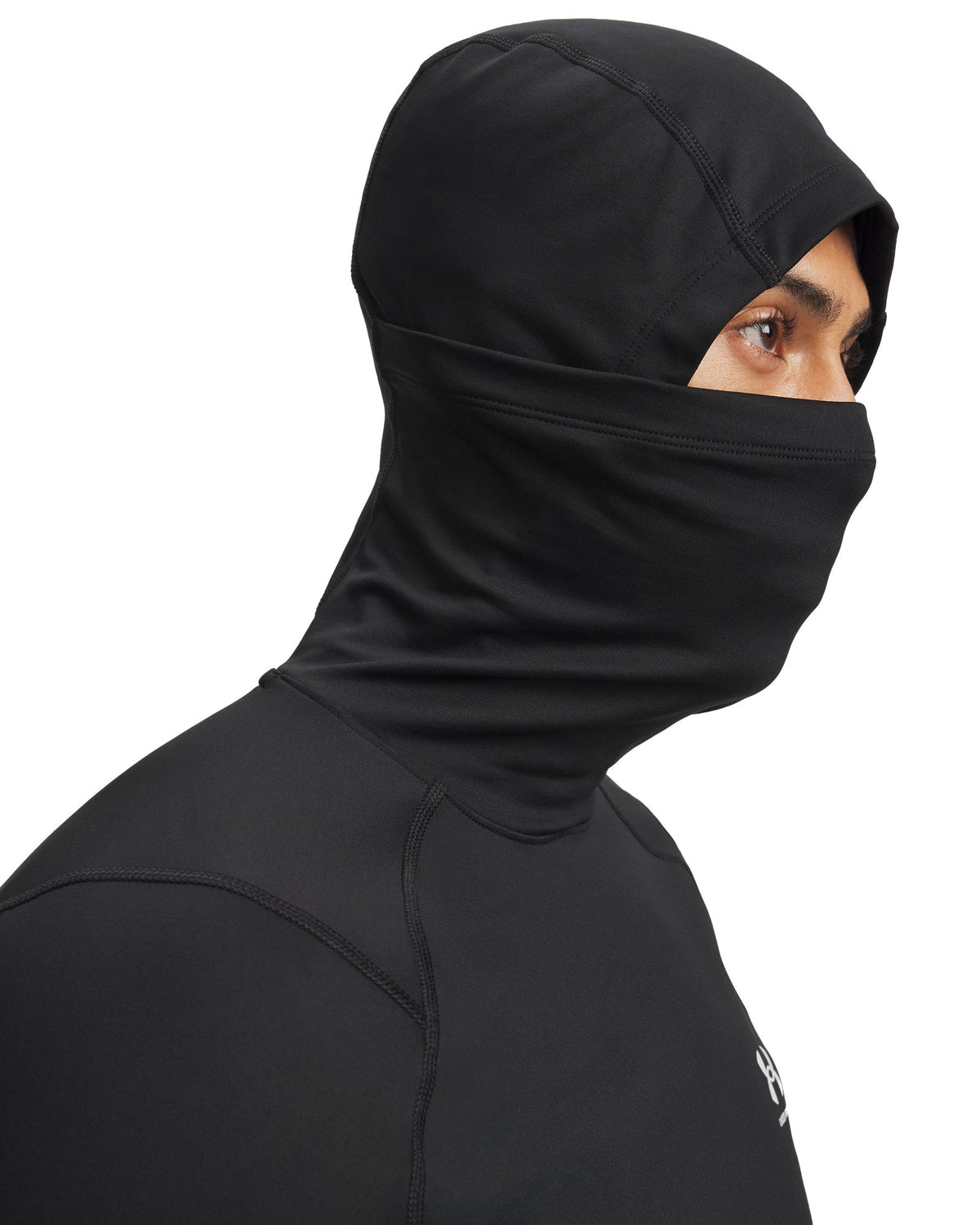 ColdGear® Men's Balaclava Hoodie - Black