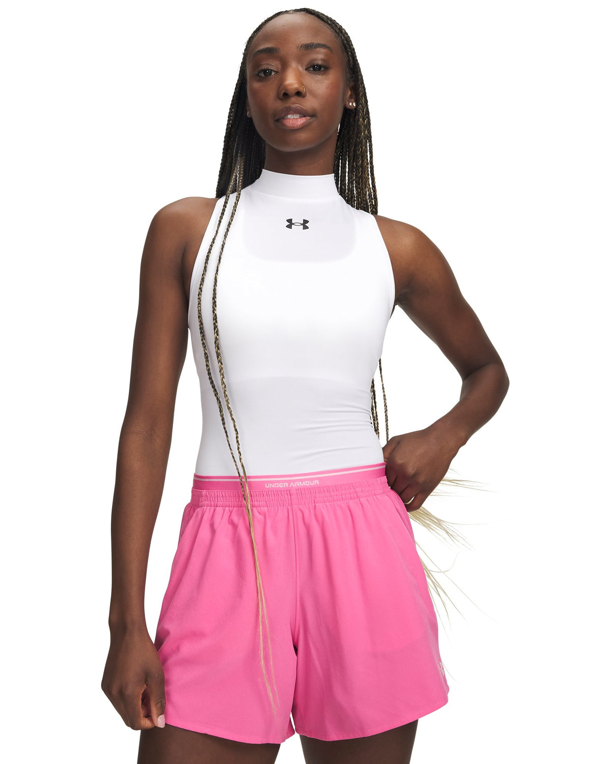 HeatGear® Mock Women's Sleeveless - Black