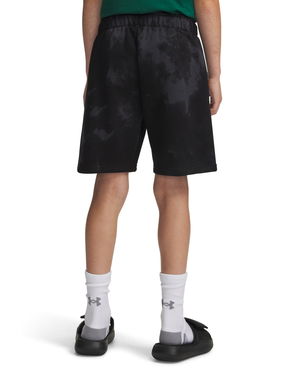 UA Icon Fleece Vintage Boys' Shorts - Black